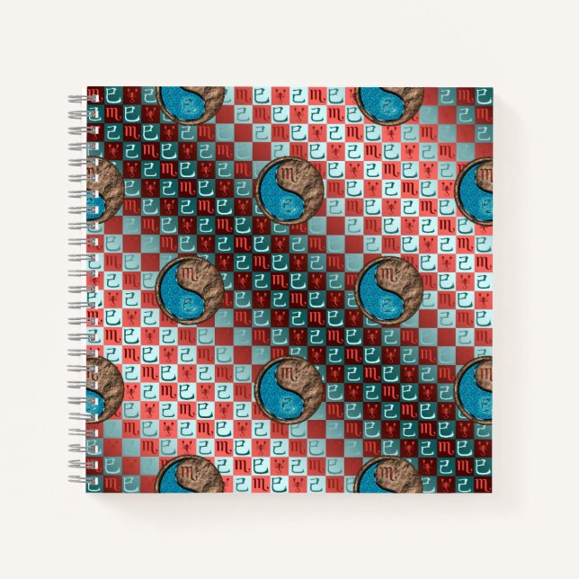 Cuaderno Escorpio y Serpiente de Tierra (Anverso)
