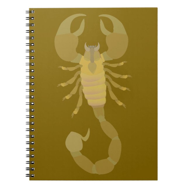 Cuaderno Escorpión (Frente)