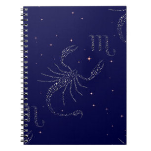 Cuaderno escorpión de estrellas