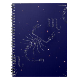 Cuaderno escorpión de estrellas