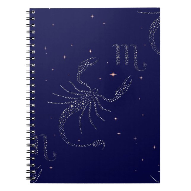 Cuaderno escorpión de estrellas (Frente)