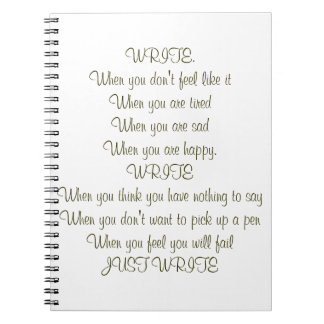 Cuaderno ¡Escriba! Esconda el libro