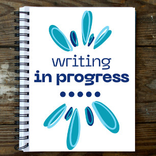 Cuaderno Escribiendo en curso para autores/escritores