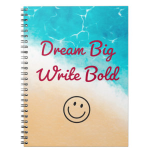 Cuaderno Escribir bloc de notas en negrita