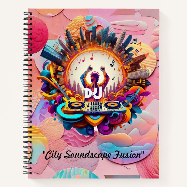 Cuaderno "Escribir Sinfonía Urbana" (Anverso)