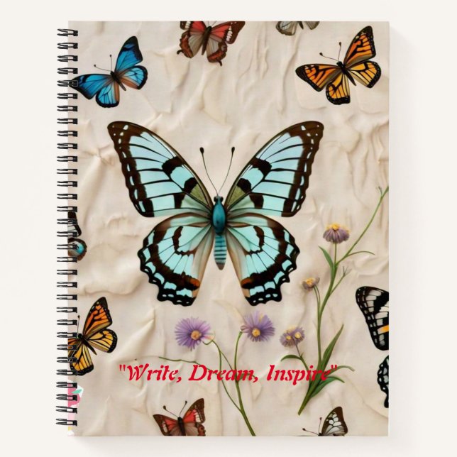 Cuaderno "Escribir, soñar, inspirar" (Anverso)