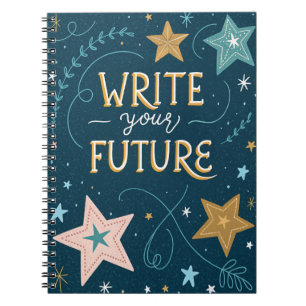 Cuaderno Escribir tu futuro diario motivacional