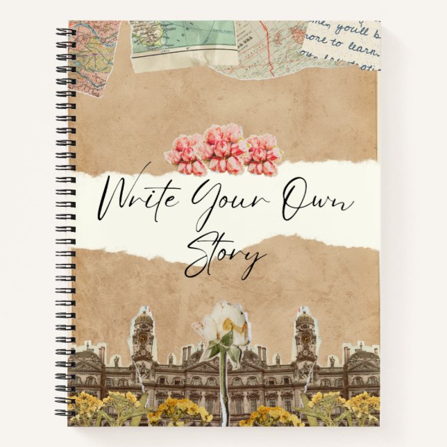 Cuaderno Escribir tu propia historia (Anverso)