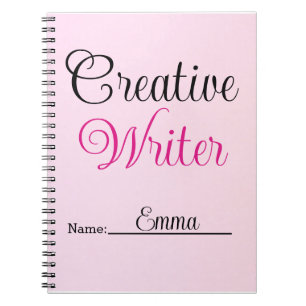 Cuaderno Escritor Creativo Rosa Pastel 