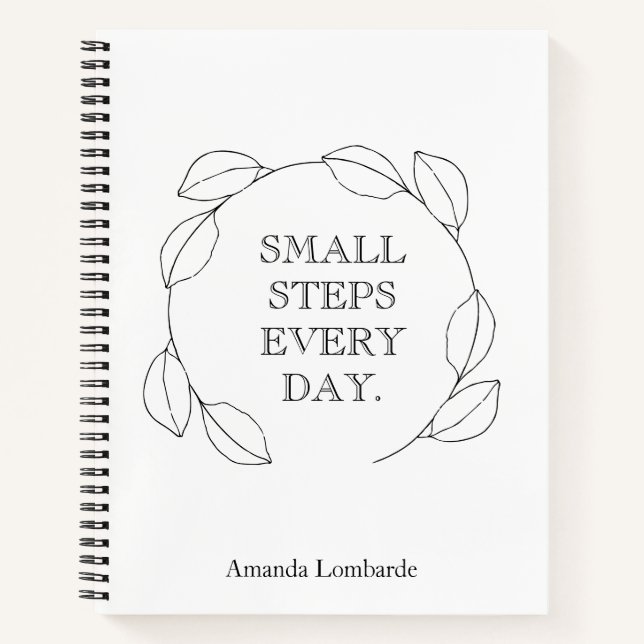 Cuaderno Escritor inspirador (Anverso)