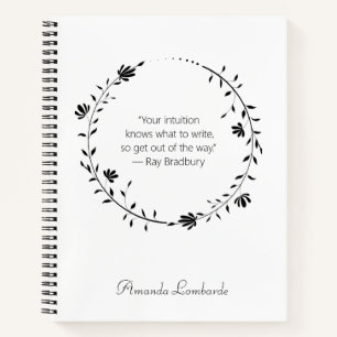 Cuaderno Escritor inspirador