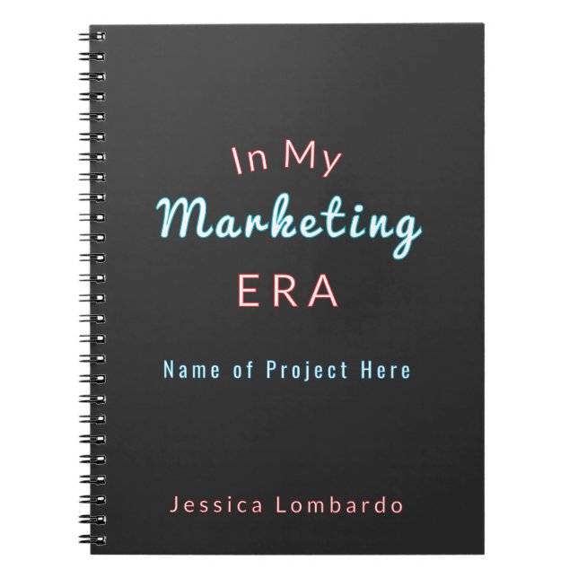 Cuaderno Escritor personalizado (Frente)