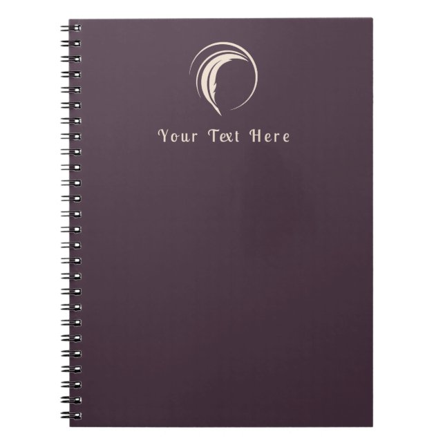 Cuaderno Escritor personalizado (Frente)