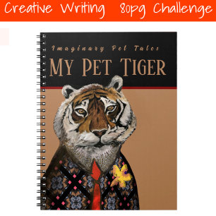 Cuaderno Escritura creativa de arte y texto personalizada N