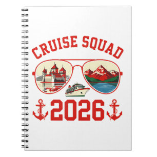 Cuaderno Escuadrón de crucero Suiza Viaje de vacaciones 202