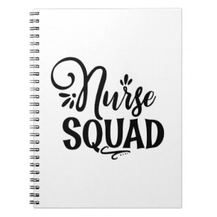 Cuaderno Escuadrón de enfermeras de regalo de enfermería