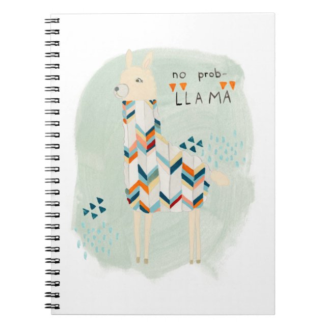 Cuaderno Escuadrón de Llama - Sin Prob-llama (Frente)