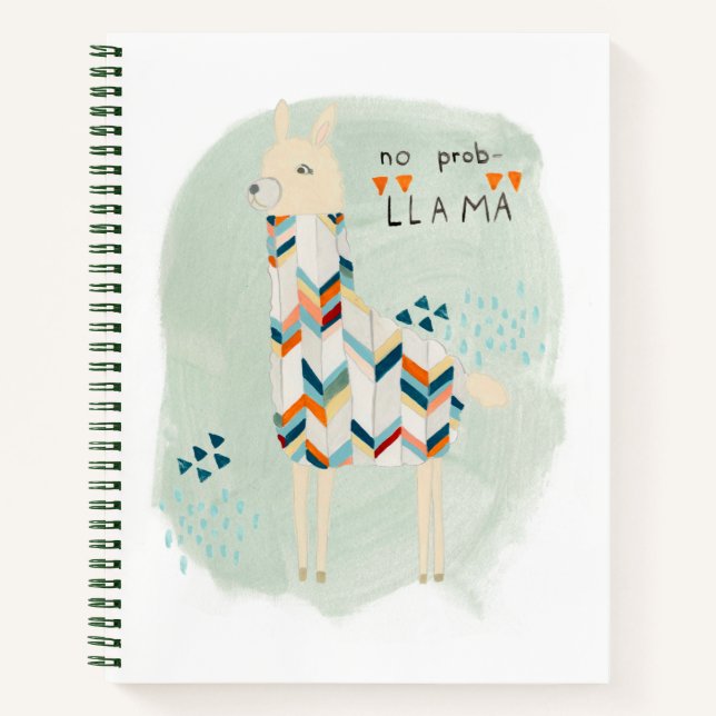 Cuaderno Escuadrón de Llama - Sin Prob-llama (Anverso)