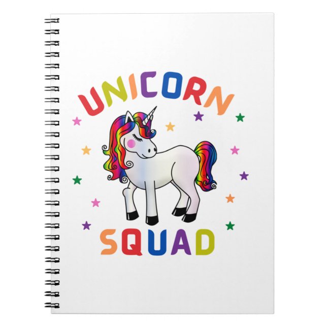 Cuaderno Escuadrón de Unicornio (Frente)