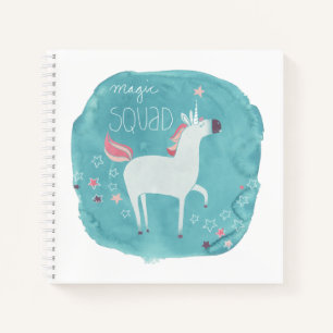 Cuaderno Escuadrón mágico de unicornio
