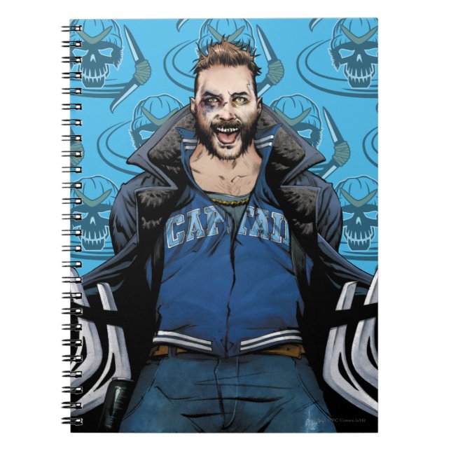 Cuaderno Escuadrón suicida | Boomerang Comic Book Art (Frente)