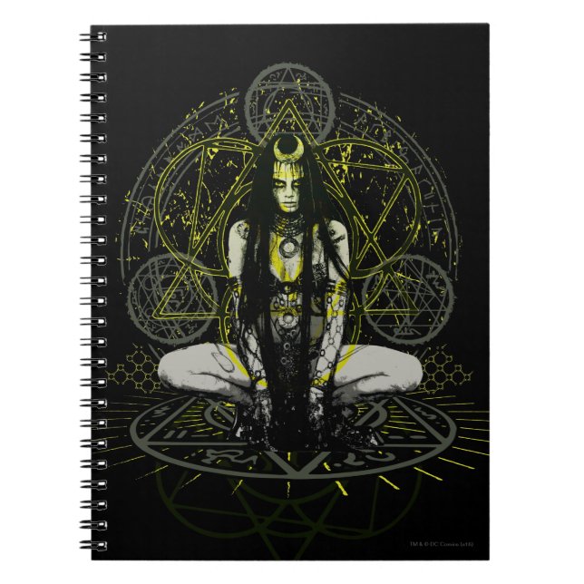 Cuaderno Escuadrón suicida | Círculos mágicos de encantamie (Frente)