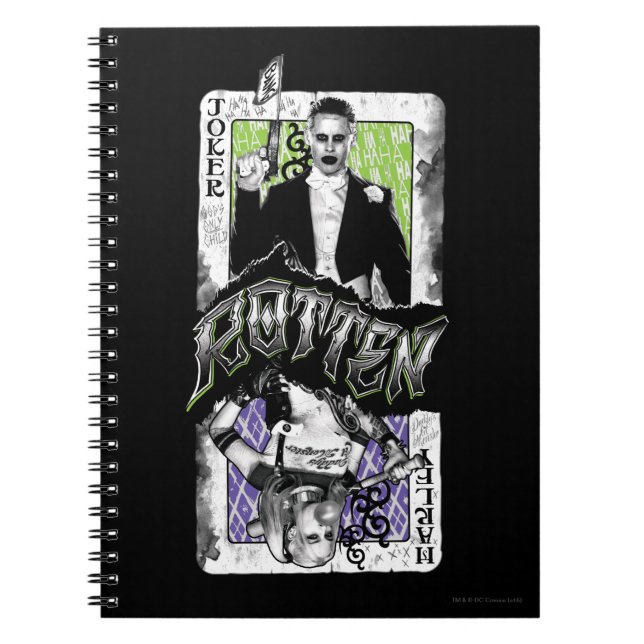 Cuaderno Escuadrón suicida | Joker & Harley Rotten (Frente)