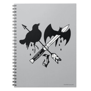 Cuaderno Escuadrón suicida   Símbolo de broma