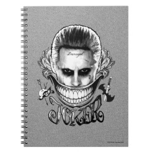 Cuaderno Escuadrón suicida   Sonrisa de broma