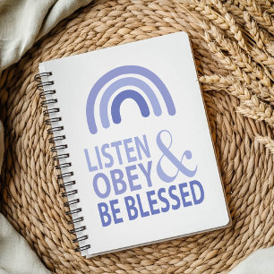 Cuaderno Escucha, obedece y sé bendecido