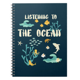 Cuaderno Escuchando El Océano, Día De La Tierra,