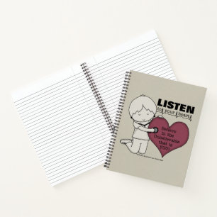 Cuaderno Escuche su corazón