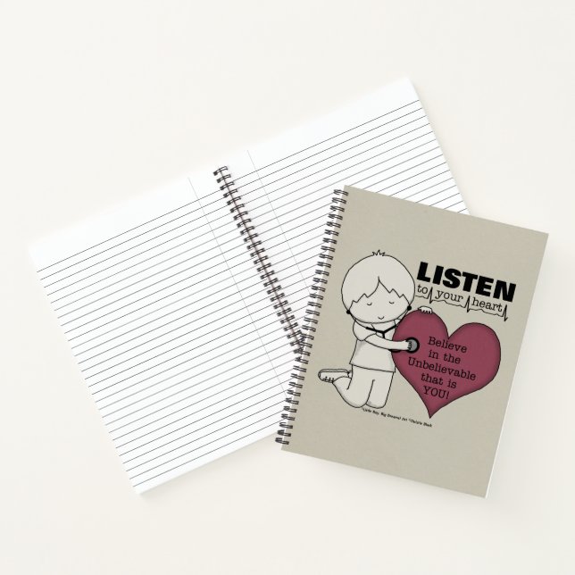 Cuaderno Escuche su corazón (Interior)