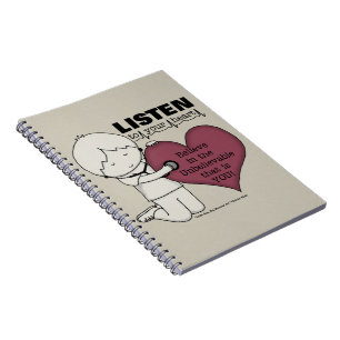 Cuaderno Escuche su corazón
