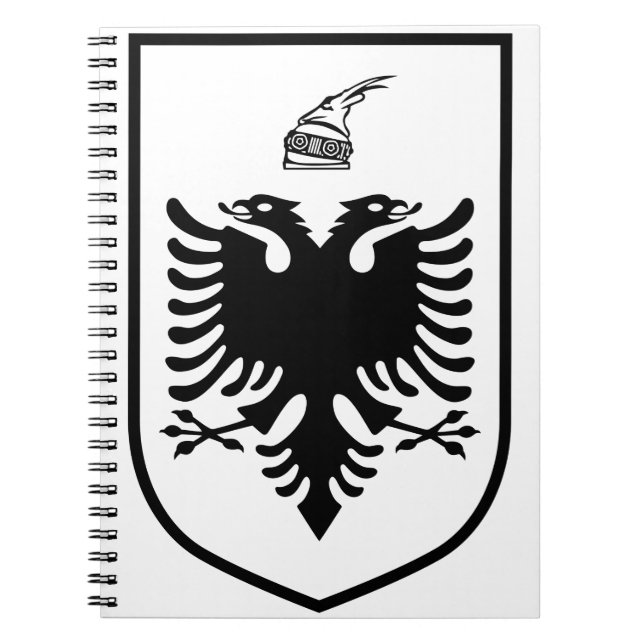Cuaderno Escudo de Albania (Frente)