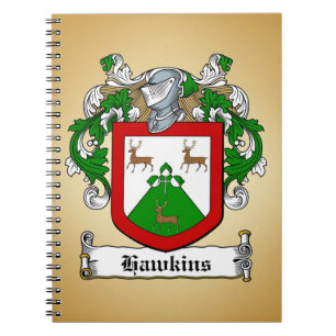 Cuaderno Escudo de armas de Hawkins