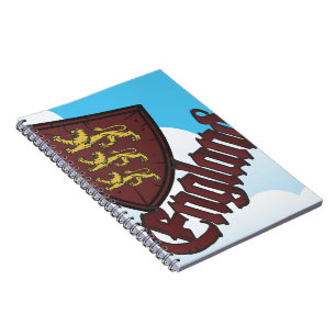 Cuaderno Escudo de armas de Inglaterra