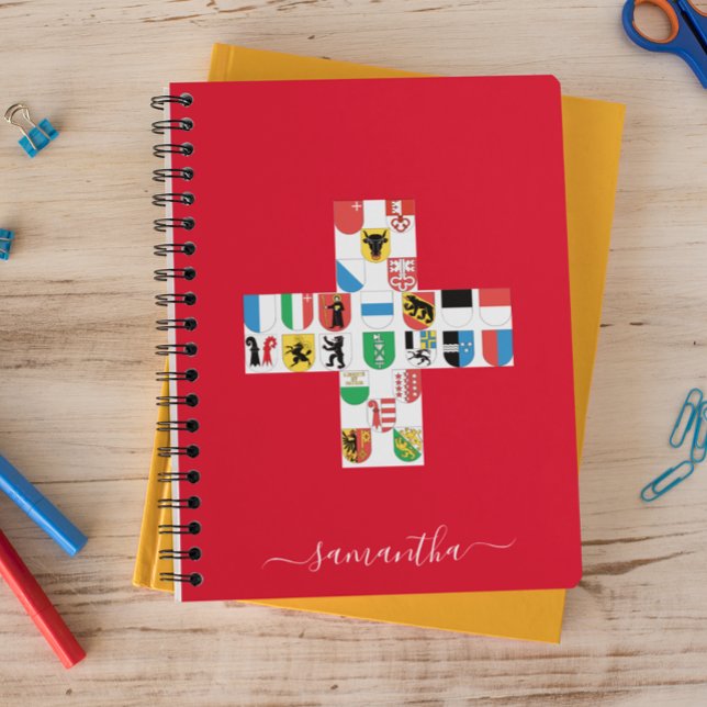 Cuaderno Escudo de armas de los cantones suizos (Subido por el creador)