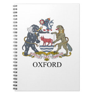 Cuaderno Escudo de armas de Oxford