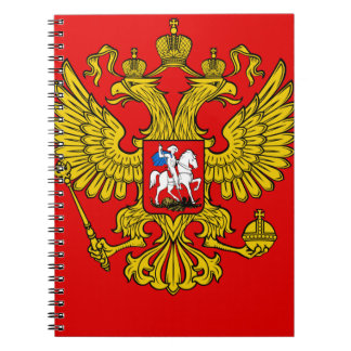 Cuaderno Escudo de armas de Rusia