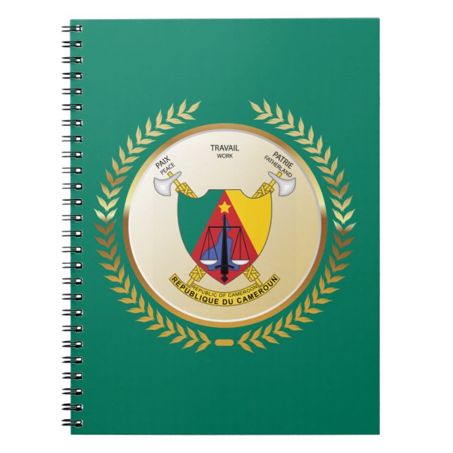 Cuaderno Escudo de armas del Camerún (Frente)