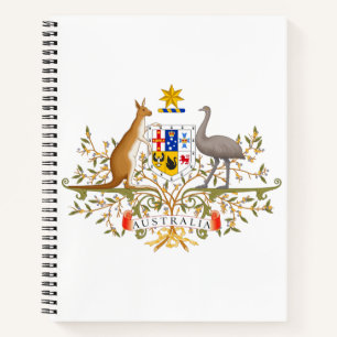 Cuaderno Escudo de Australia