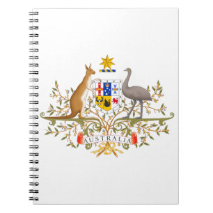 Cuaderno Escudo de Australia