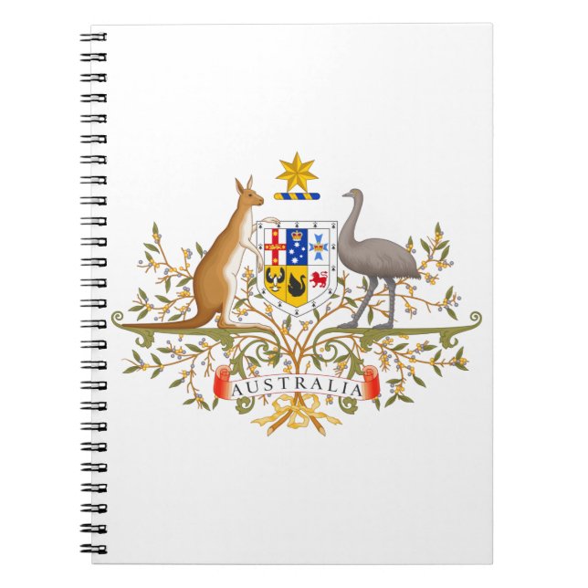 Cuaderno Escudo de Australia (Frente)