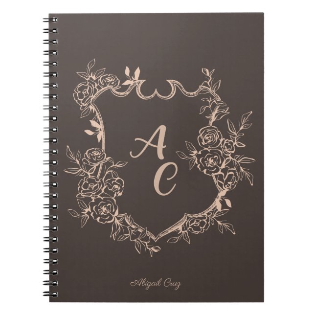 Cuaderno Escudo de Emblem Personalizado (Frente)
