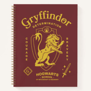 Cuaderno Escudo de GRYFFINDOR™ Determinación Coraje Valentí