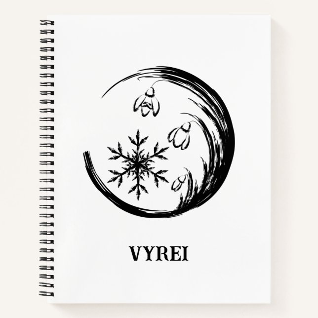 Cuaderno Escudo de invierno (Anverso)