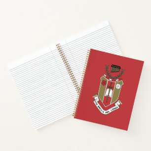 Cuaderno Escudo de la Fraternidad Musical Sigma Alpha Iota