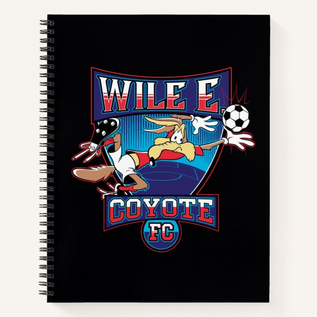 Cuaderno Escudo del Club de Fútbol WILE E. COYOTE™ (Anverso)
