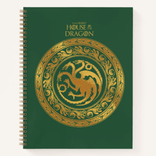 Cuaderno Escudo Golden Targaryen